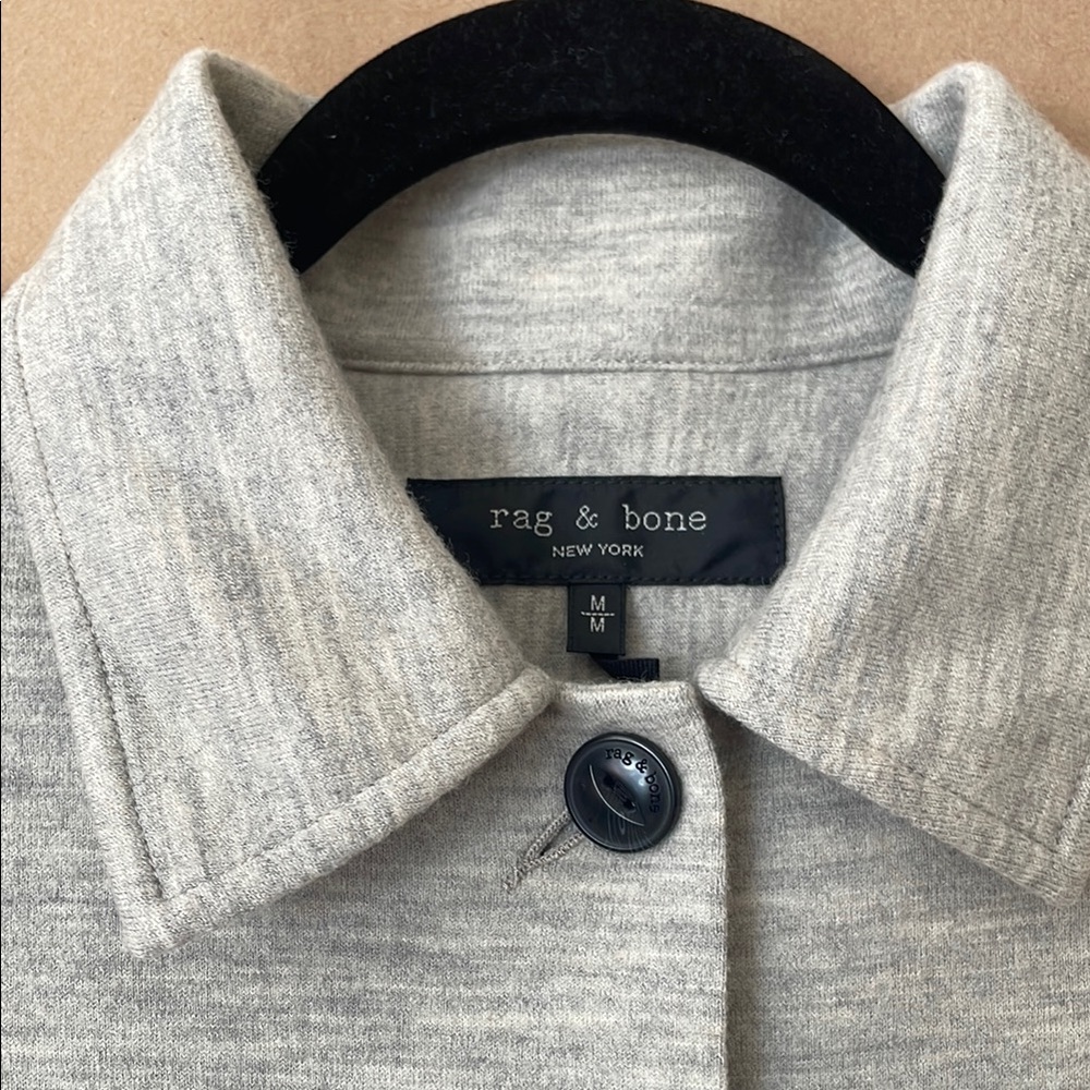 Rag & Bone Light Gray Utility Jacket - image 2